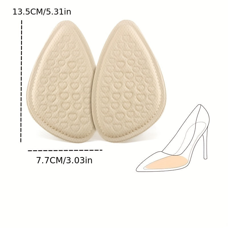 High Heeled Shoes Non Tiring Insole Half Size Pad Women's Non Slip Forefoot Pad