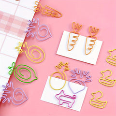 Exotic Carrots Spiral Clips Pack of 4 Randomly Sent