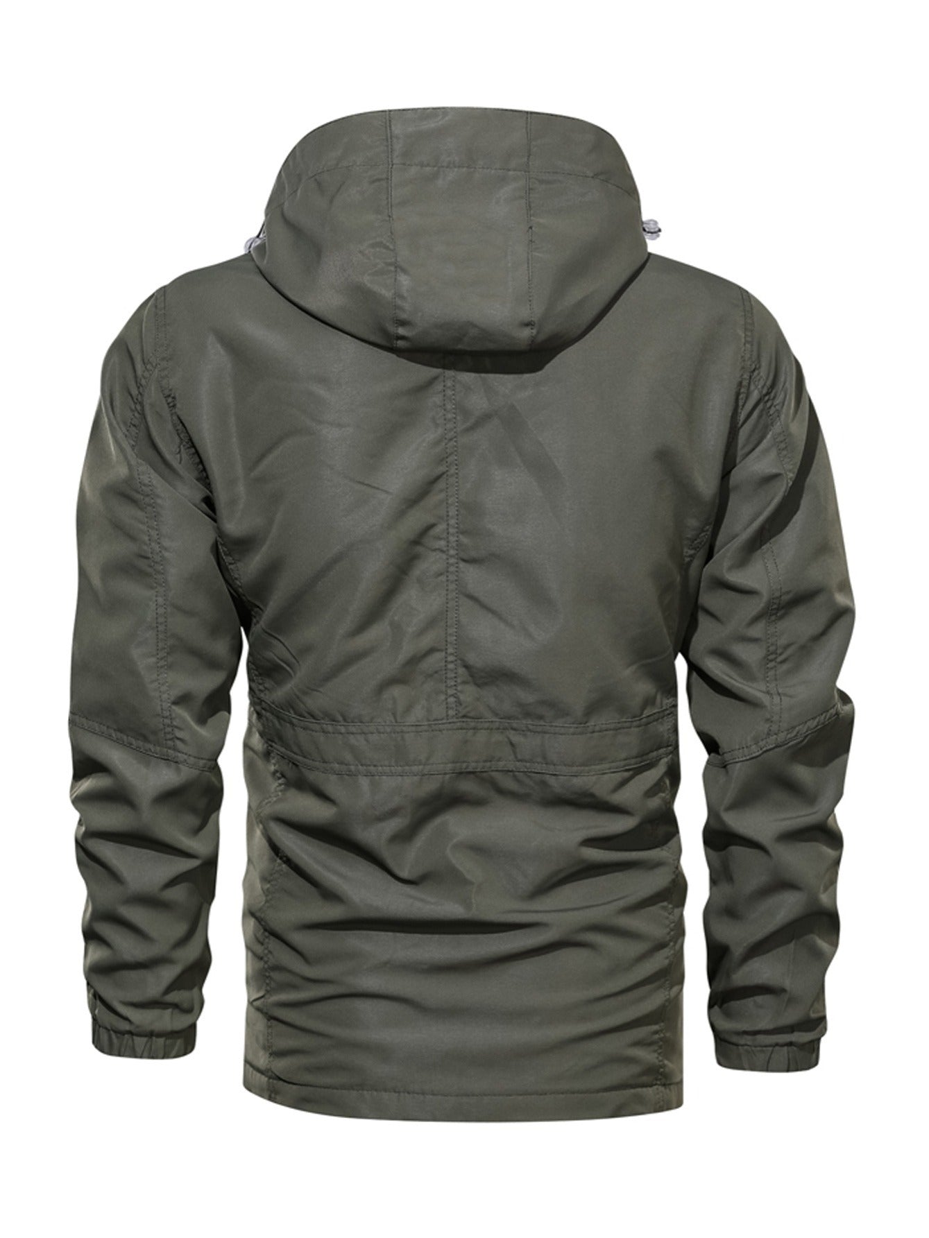 Men's Waterproof Hooded Coat for Outdoors