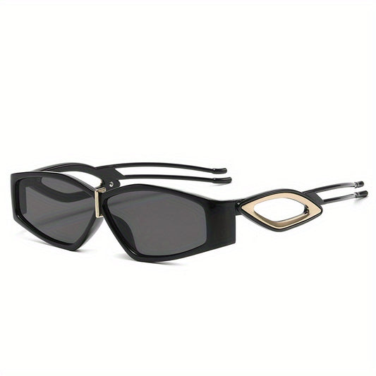 Y2K Geometric Tortoiseshell Sunglasses UV400