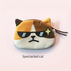 Cartoon Cat Coin Purse Storage Bag for Girls
