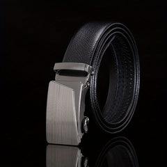 High Leather Men's Belt Business Casual Sports Car Automatic Buckle Belt