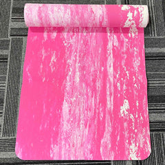 TPE Odor Yoga Mat Camouflage Two Dance Non Slip Mat Exercise Fitness Equipment