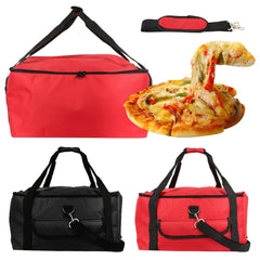 Insulated Food Bag Portable Pizza Bag Hot Cold Food Adjustable Pizza Carrier