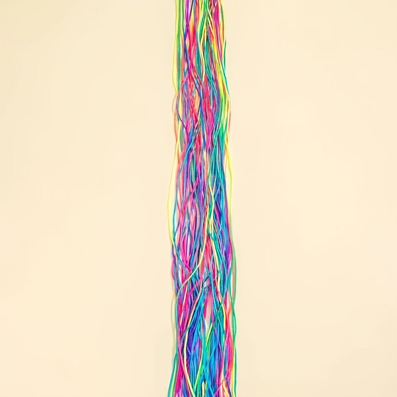 30pcs Colorful Hair Rope for Girls Party Performance