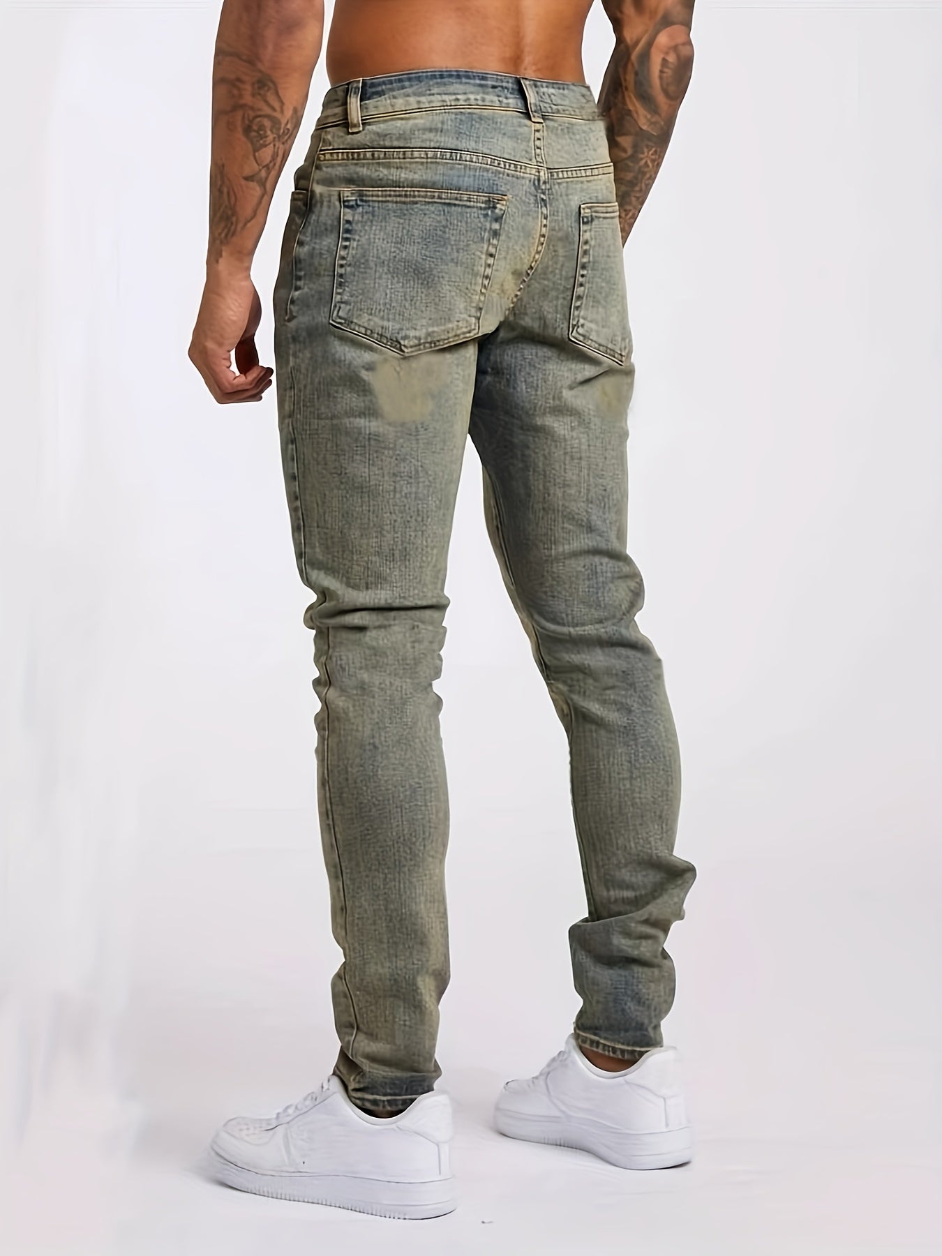 Vintage Slim Fit Stretch Jeans