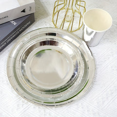 10pcs Disposable Paper Plates Birthday Party Tableware
