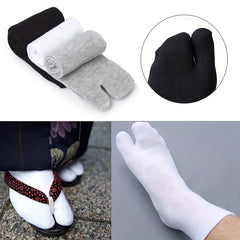 Two Finger Socks Crew Stockings