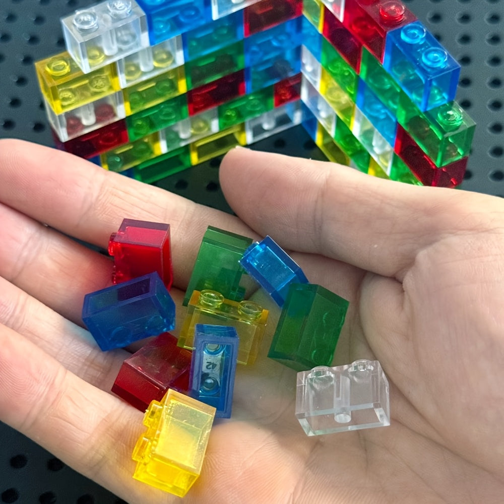 40pcs Small Particles Bricks 1x2 Building Block Toy