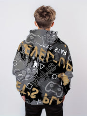 Boy's Graphic Hoodie 3D Print Sweatshirt