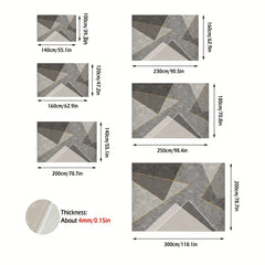 Nordic Living Room Floor Mat Modern Bedroom Bedside Area Carpet