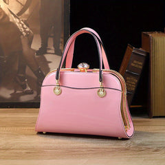 Vintage Rhinestone Satchel Bag Classic Retro Handbag For Party