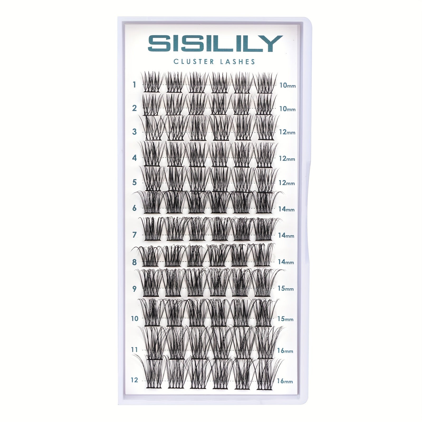 72 Lash Clusters Mega Volume C D Curl DIY Extensions