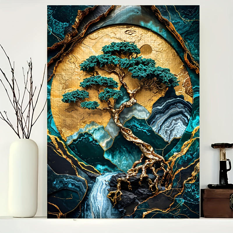 1000pcs Tree of Life Jigsaw Puzzle Adults Vibrant Colors High Sturdy Paper