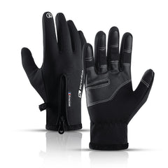 Winter Warm Windproof Non-slip Lleece Ski Gloves