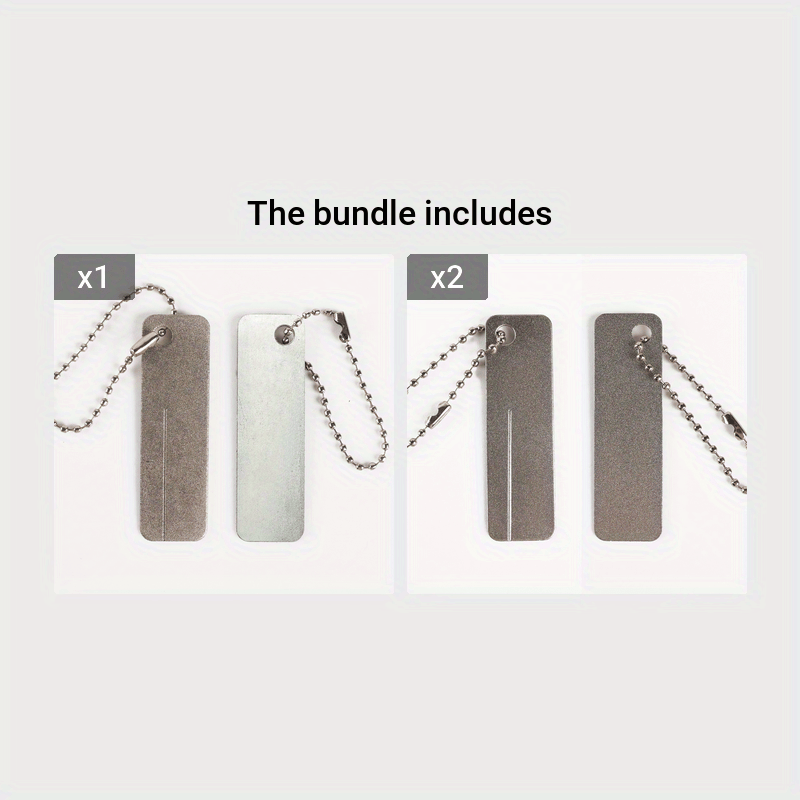 Portable Fishing Hook Sharpener with Keychain