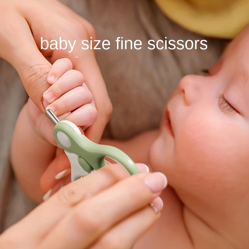 Baby Nail Clipper Set with Luminous Ear Spoon