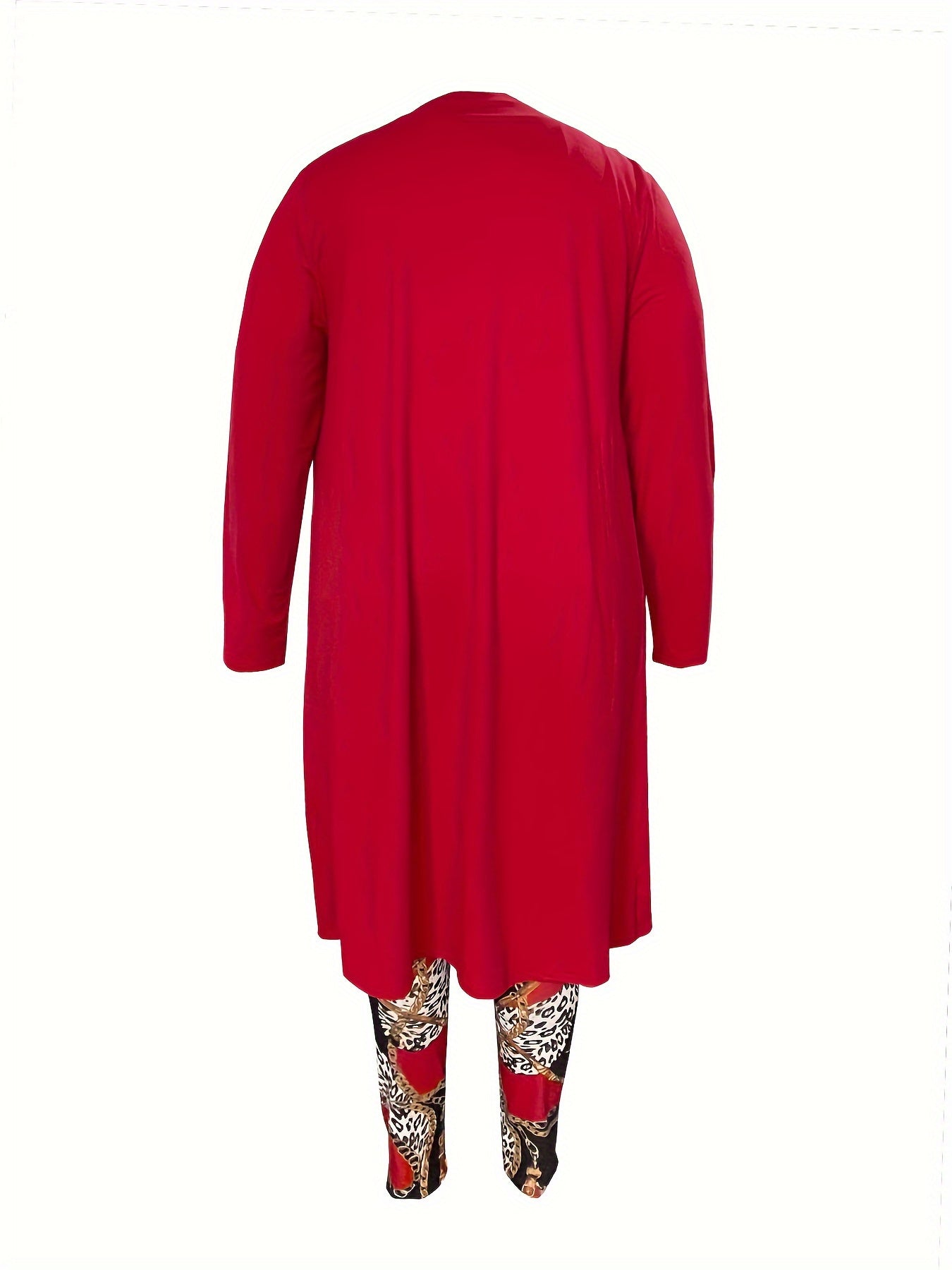 Women's 3-Piece Cardigan, Tank Top & Leggings Set