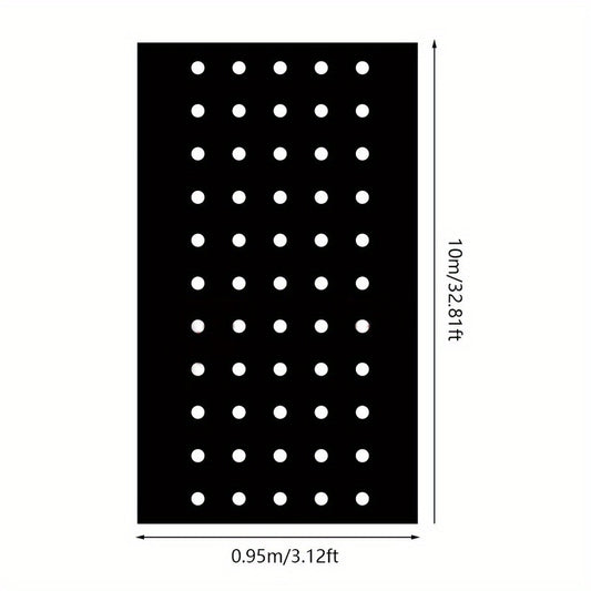 1pc Insulation Punching Film Plastic Film for Agriculture 0.95mx10m