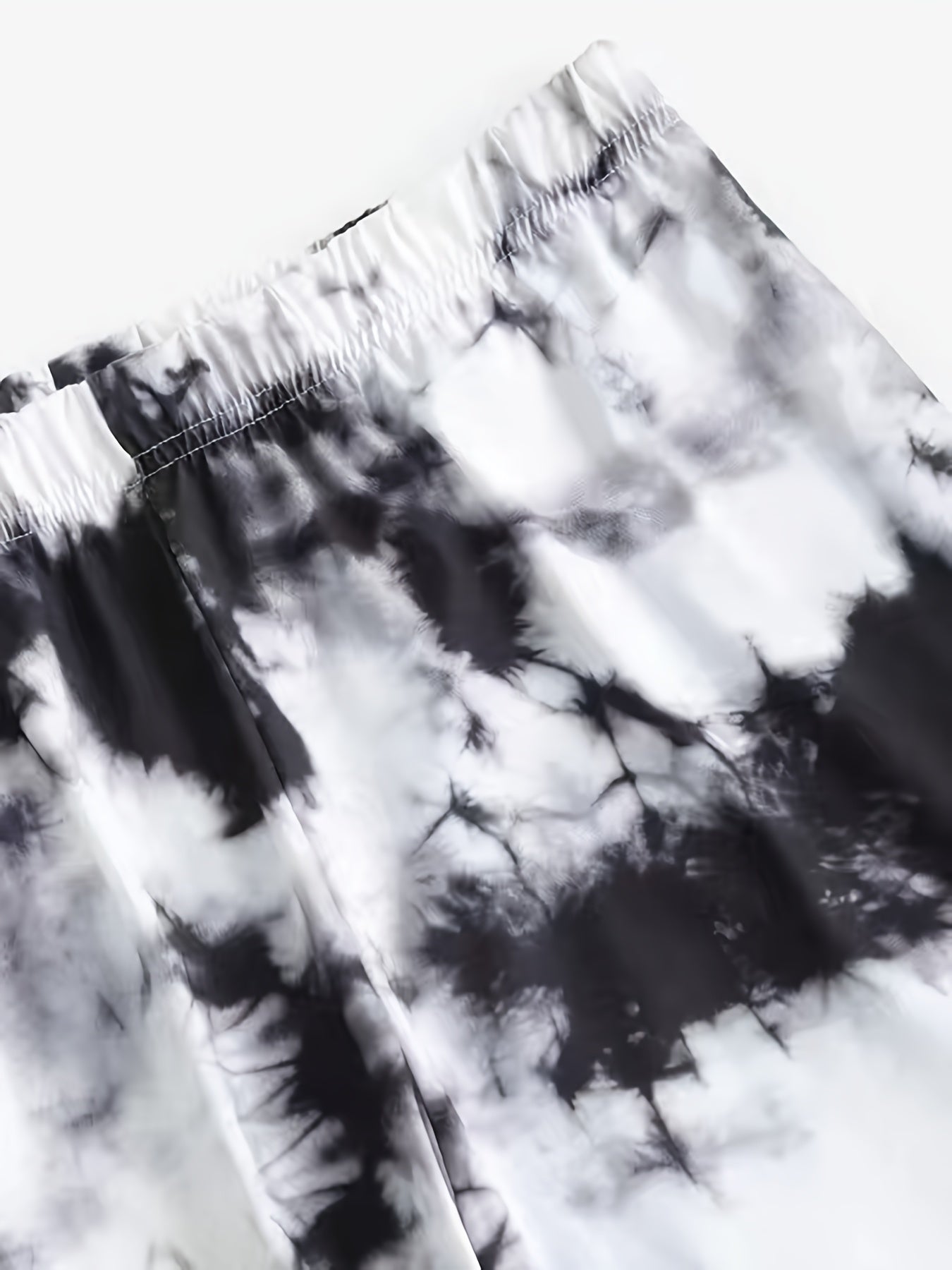 Summer Tie Dye High Waist Biker Shorts Women's Casual Slim Fit
