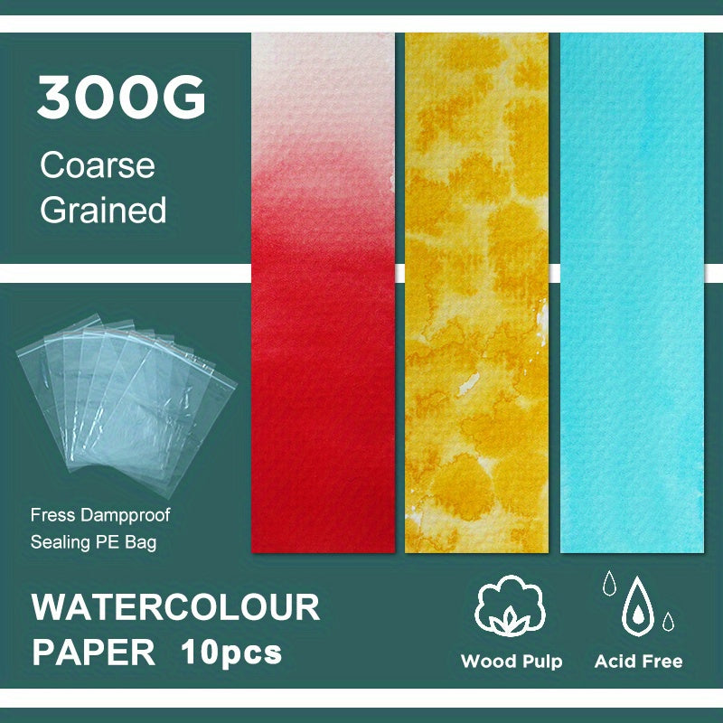 SeamiArt 300G Watercolor Paper Fine Medium Coarse Grain 32K 16K