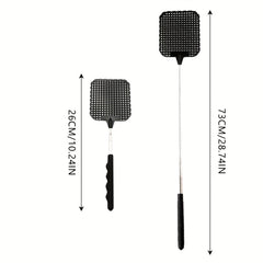 5 Packs Stainless Steel Retractable Fly Swatter