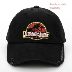Unisex Dino Print Baseball Cap for Outdoor Activities