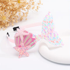 Mermaid Hair Clip Starfish Shell Hoop Hair Accessories