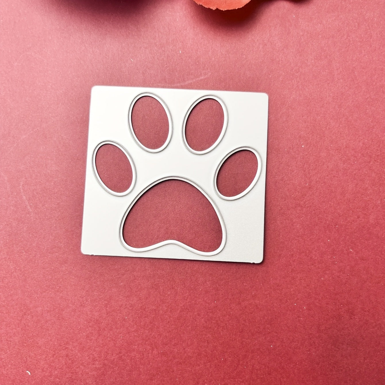 Cat Paw Die Cuts Dog Paw Cutting Die Stencil Cat Claw Embossing Stencil
