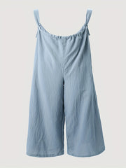 Women's Plus Size Casual Wide Leg Overalls