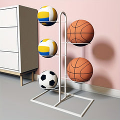 5-Layer Basketball Rack for Storage Display