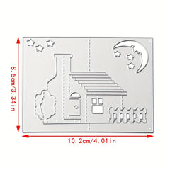 Greeting Card Room Cutting Dies Stencil DIY Scrapbook Album Paper Mold