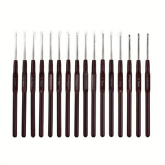 16pcs Crochet Kit Yarn Knitting Needle Set