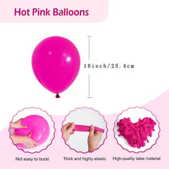 40pcs Rose Red Latex Balloons Wedding Birthday Anniversary Graduation Decor
