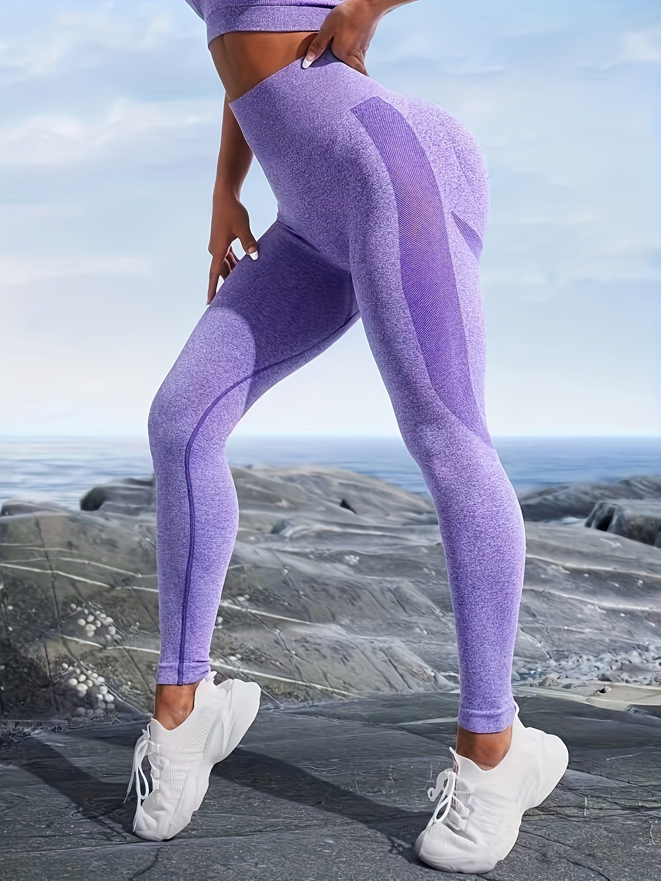 High Waist Yoga Pants Slim Fit Butt Lifting Leggings