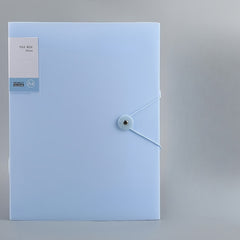 A4 Plastic File Box Thickened Data Office Ticket Storage Box