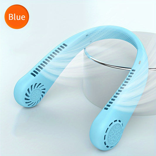 Portable Hanging Fan USB Charging No Blades No Mess