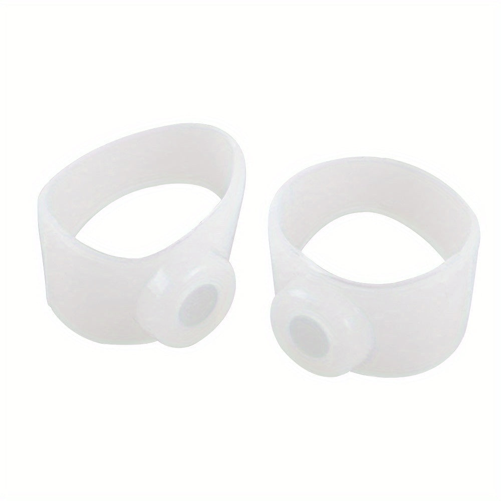 Soft Silicone Magnetic Toe Rings Foot Massage Rings for Women Men