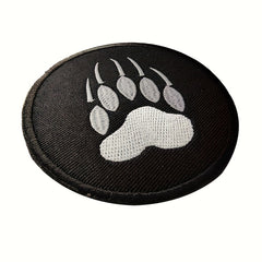 Embroidered Bear Paw Applique Patch for DIY Clothing Accessories