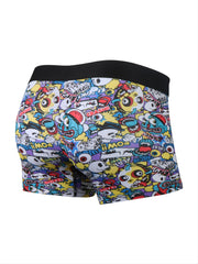 5pcs Boys Boxer Briefs Soft Cotton Cartoon Print Underwear