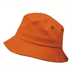 Unisex Cotton Bucket Hat Lightweight Sunshade Cap