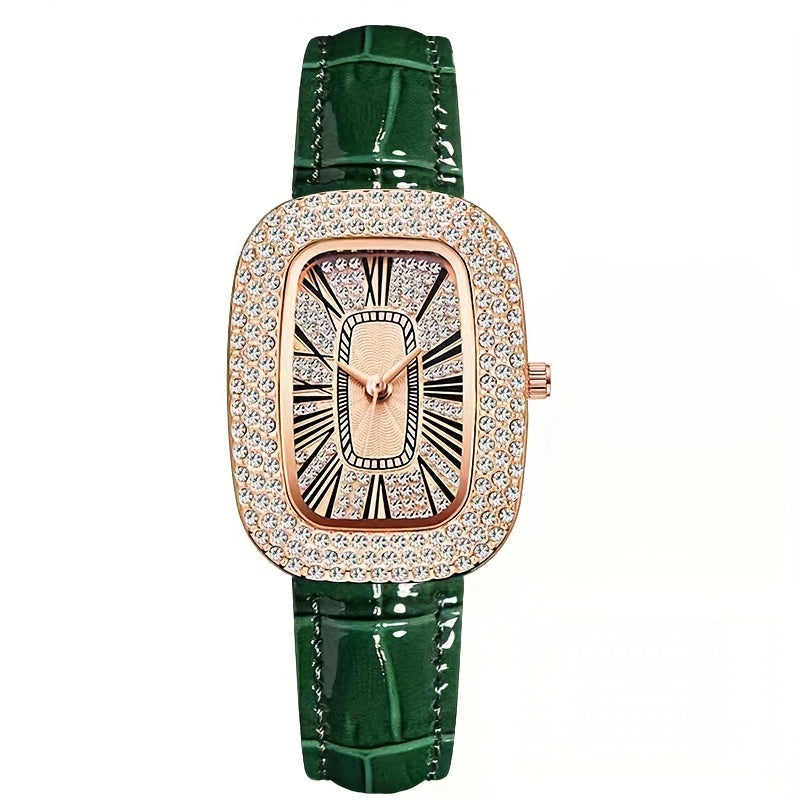 Gypsophila Quartz Women's Watch with Rhinestones