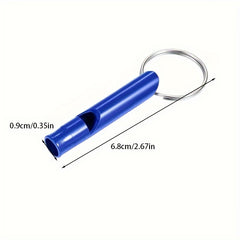 5pcs Survival Whistle Outdoor Training Keychain Lifesaving Kit