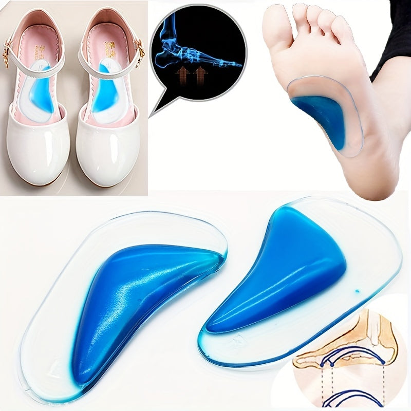 Silicone Arch Support Insoles for Flat Feet