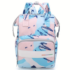 Large Capacity Travel Backpack for Moms Oxford Fabric Hand Washable