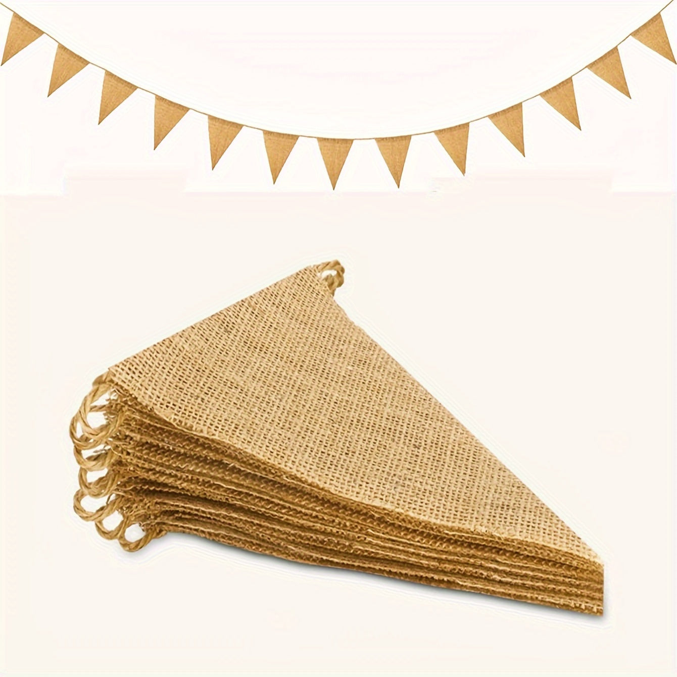 1pc Blank DIY Writable Twist Flag Writable Banner
