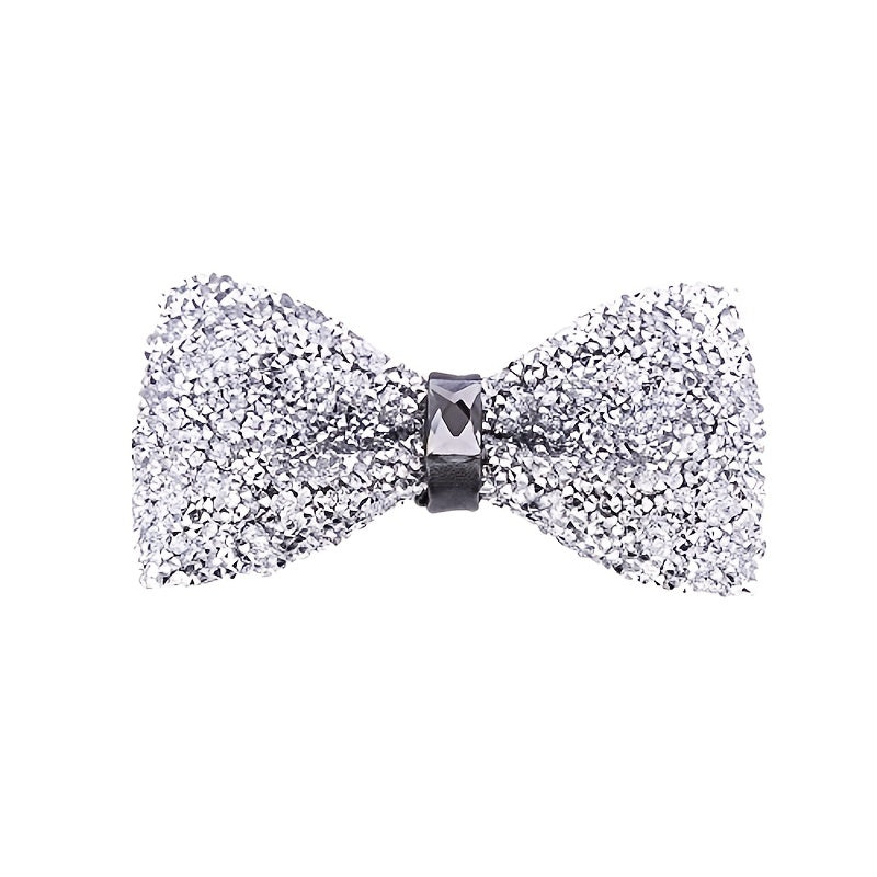 Crystal Bow Tie Gypsophila Rhinestone Men's Banquet Bow Tie