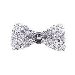 Crystal Bow Tie Gypsophila Rhinestone Men's Banquet Bow Tie