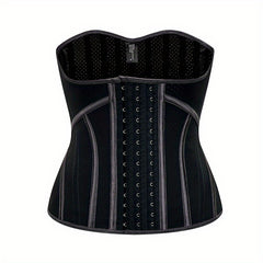 Latex Waist Training Belt Corset Girdle U Shaped Breathable
