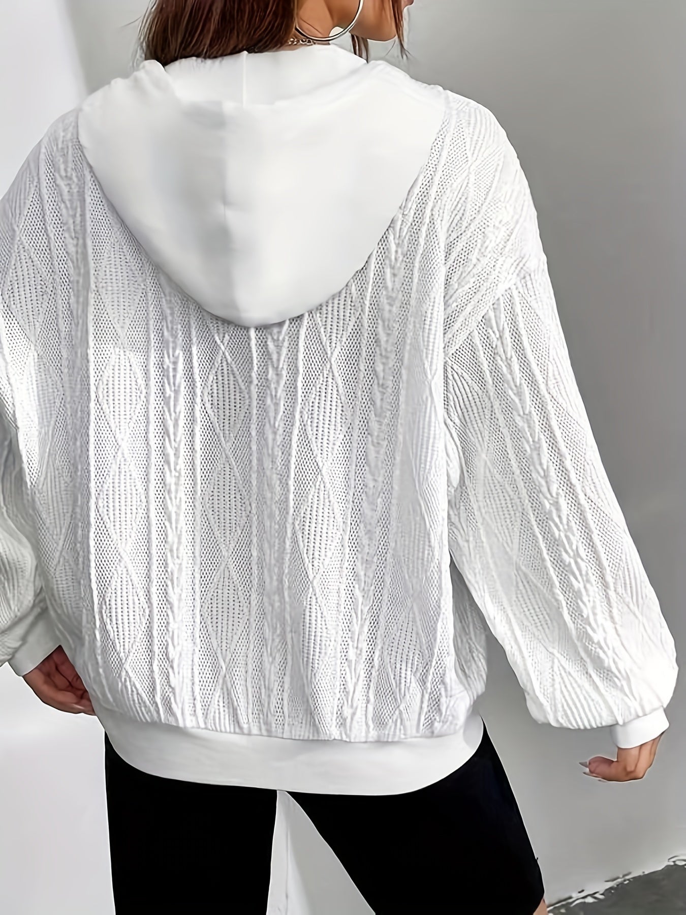 Smile Print Crew Neck Pullover Sweatshirt Casual Long Sleeve Sweatshirt